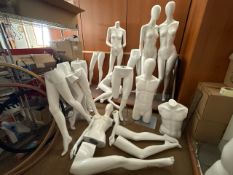Job Lot Of Mannequins - No Reserve