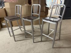 3 X High Stools - No Reserve