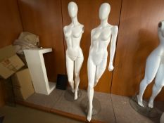 Pair Of Female Mannequins & Extra Limbs - No Reserve