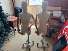 Pair Of Mannequins - No Reserve