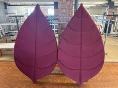 Pair Of Merchandise Display Leaves - No Reserve