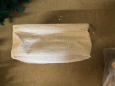 Hessian Display Boxes X 16 - No Reserve