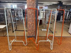 4 X Garment Rails - No Reserve
