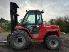 2006 Manitou M26 2.6 Tonne 4WD Rough Terrain Forklift, 3675 Hours, 5.5m Lift, Side Shift