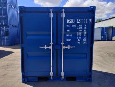 New One Trip Blue 4ft Container - Total of 4 Available In Total