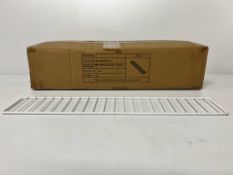 10 Boxes of 50 Eden Wire Risers Traffic White - Brand New, Boxed