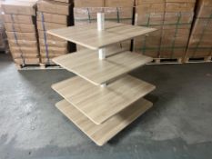 3 x Stepped Display Units - Brand New, Boxed