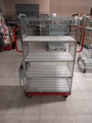 Mobile Cage With Pull Out Ladder, No Reserve
