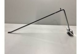 10 x Boxes of 12 Chrome Swan Neck Rod Brackets No Reserve