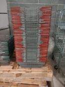 54 x Red Metal Baskets, No Reserve
