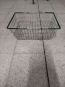 18 x Green Metal Baskets - No Reserve