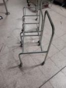3 x Trolley Basket Holder On Wheels, No Reserve
