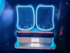 Owatch 2-Person Twin Pod VR Motion Ride Simulator Chair, Cost New £9,600