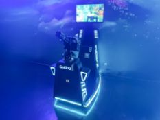 Movie Power VR Gatling Gun Shooting Simulator Cost New £9,000