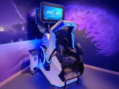 Owatch 360 Degree Rotating VR Chair Roller Coaster Simulator Cost New £14,400