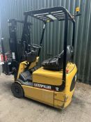 Caterpillar 1.2 Tonne Electric Forklift Truck, Container Spec, 3.2m Mast, Complete With Charger