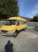 2006 Mercedes Sprinter LWB Mini Bus, 105,000 Miles, 15 Seater, Wheelchair Lift, 3500kg