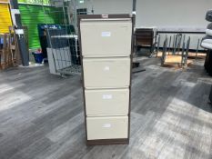 Brown Filing Cabinet - No Reserve