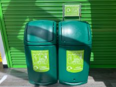 2 x Recycling Bin - No Reserve
