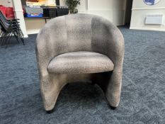 Fabric Armchair - No Reserve