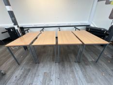 4 x Rectangular Tables - No Reserve