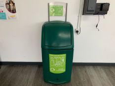 Large Green Recycling Bin - No Reserve