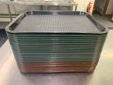 Plastic Food Trays - No Reserve