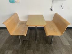 Canteen Table And Benches - No Reserve