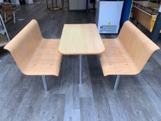 Canteen Table And Benches - No Reserve