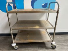 Metal Canteen Trolley - No Reserve