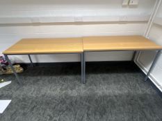8 Rectangular Tables - No Reserve