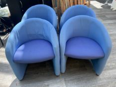 4 x Fabric Chairs - No Reserve