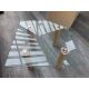 Square Glass Top Wooden Legged Coffee Table - No Reserve - Image 1 of 5