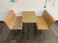 Canteen Table And Benches - No Reserve