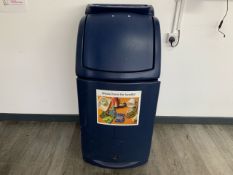 Large Blue General Bin - No Reserve