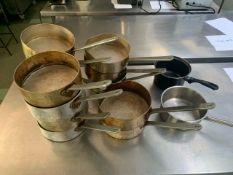 Group Of 15 Assorted Pans - No Reserve