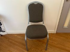 12 Fabric Chairs - No Reserve