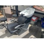 Hair Salon Chair With Head Sink - No Reserve