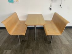 Canteen Table And Benches - No Reserve