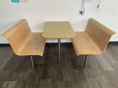 Canteen Table And Benches - No Reserve