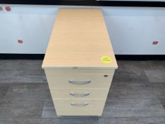 Office 3 Tier Pedestal - No Reserve