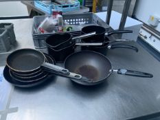 Assorted Pans And Frying Pans - No Reserve