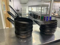 Group Of Assorted Frying Pans - No Reserve