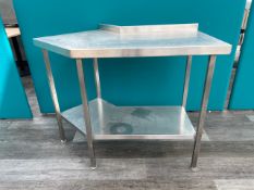 Commercial Corner Prep Table - No Reserve