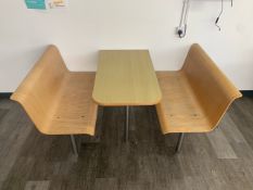 Canteen Table And Benches - No Reserve