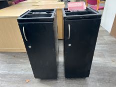 2 x Vanity Trolleys - No Reserve