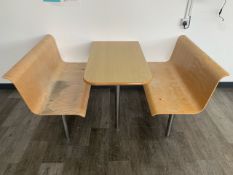 Canteen Table And Benches - No Reserve