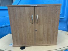 Square Wooden Cabinet - No Reserve
