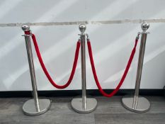 Velvet Rope Barrier - No Reserve