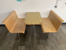 Canteen Table And Benches - No Reserve